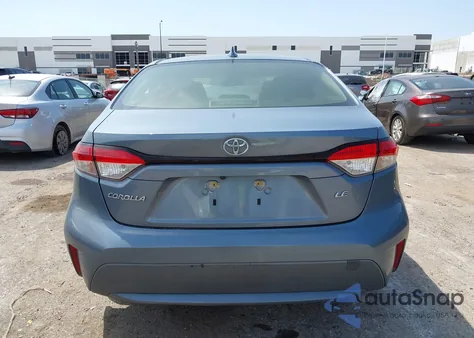 2020 Toyota Corolla Le из США, поврежденный, VIN JTDEPRAE6LJ020297